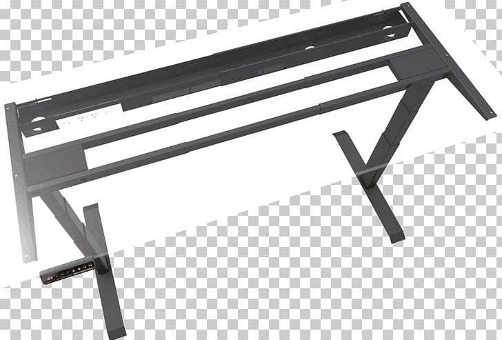 Table Sit-stand Desk Sitting Officeworks PNG, Clipart, Angle, Automotive Exterior, Black, Black And White, Desk Free PNG Download