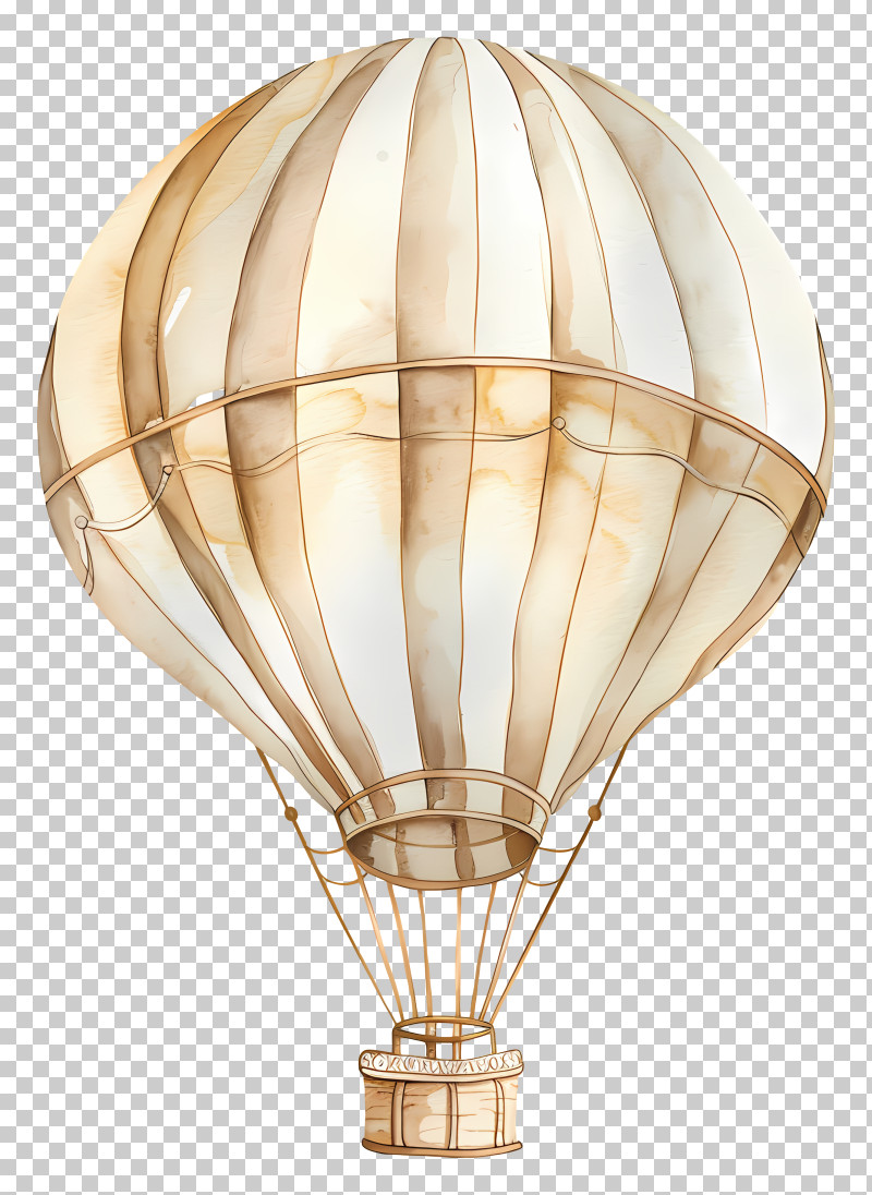 Hot Air Balloon - Vintage Hot Air Balloon Illustration PNG, Clipart ...