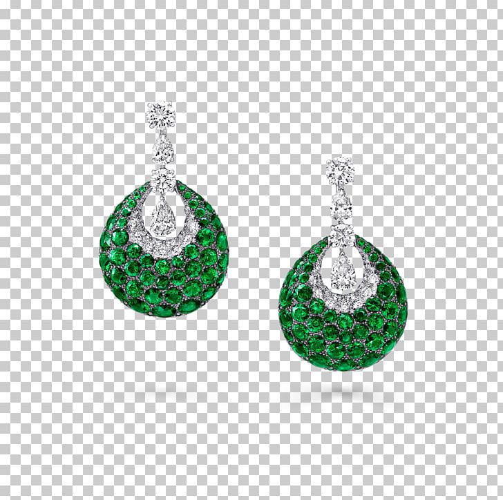 Emerald Earring Graff Diamonds Ruby PNG, Clipart, Auction, Body Jewellery, Body Jewelry, Charms Pendants, Clock Free PNG Download