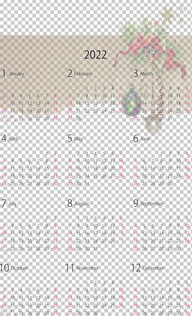 2022 Yearly Calendar Printable 2022 Yearly Calendar PNG, Clipart, Age Of Enlightenment, Calendar System, Monday, Month, Set Free PNG Download