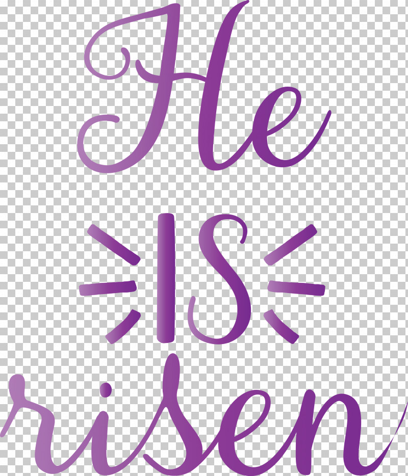 He Is Risen Jesus PNG, Clipart, Calligraphy, He Is Risen, Jesus, Line, Purple Free PNG Download