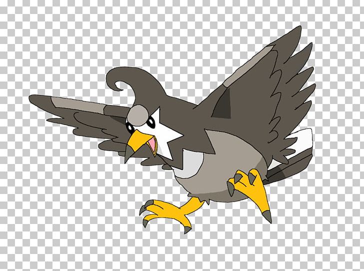 Staravia Pokémon Staraptor Starly Flight PNG, Clipart, Beak, Bird, Bird Of Prey, Cartoon, Eagle Free PNG Download