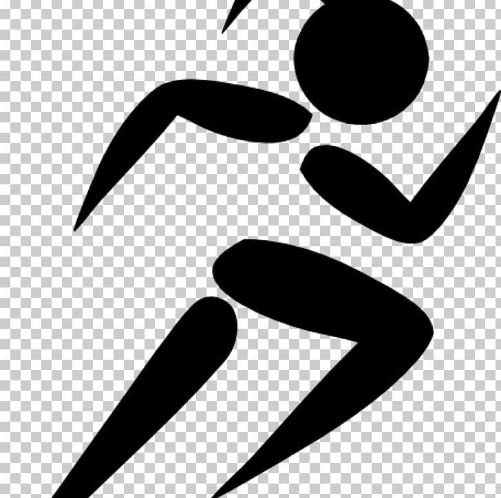 The Female Runner Running Computer Icons PNG, Clipart, Allweather Running Track, Angle, Artwork, Black And White, Computer Icons Free PNG Download