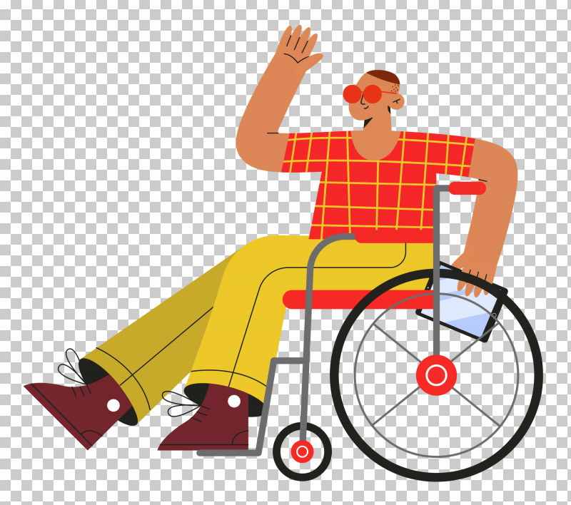 Sitting On Wheelchair Wheelchair Sitting PNG, Clipart, Behavior, Cartoon, Chair, Human, Sitting Free PNG Download
