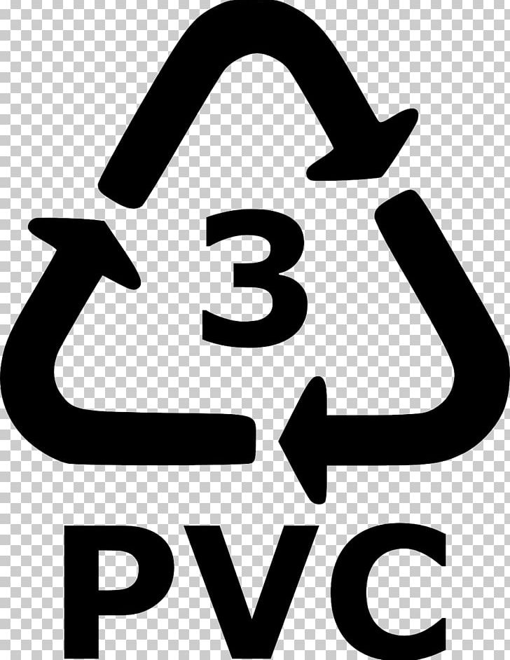 Polyvinyl Chloride Recycling Symbol Thermoplastic PNG, Clipart, Area, Artwork, Black And White, Bottle, Brand Free PNG Download