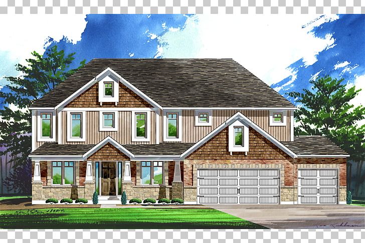 Bur Oaks By Lombardo Homes House Property PNG, Clipart, Building, Chesterfield, Cottage, Custom Home, Elevation Free PNG Download