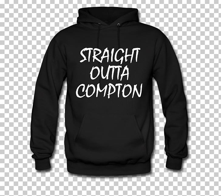 Long-sleeved T-shirt Hoodie Clothing PNG, Clipart, Black, Brand, Clothing, Clothing Sizes, Compton Free PNG Download