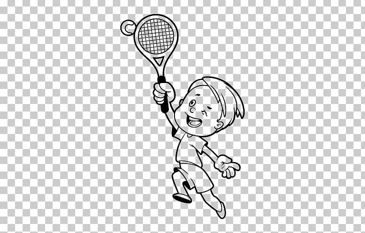 Tennis Balls Sport Coloring Book PNG, Clipart, Arm, Black, Cartoon, Child, Fictional Character Free PNG Download