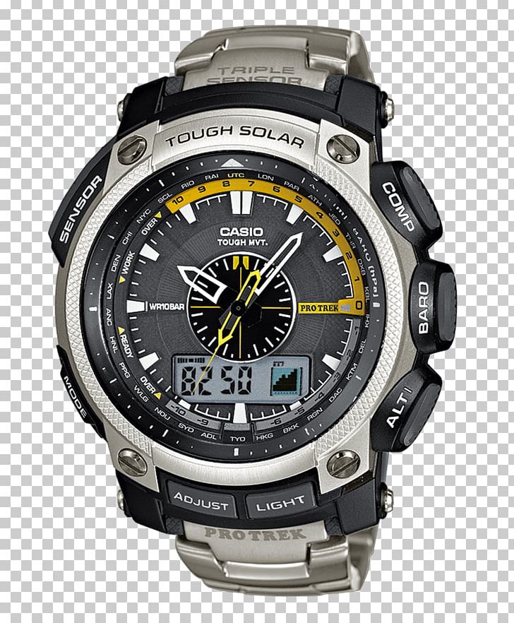 Pro Trek Solar-powered Watch Casio Wave Ceptor PNG, Clipart,  Free PNG Download