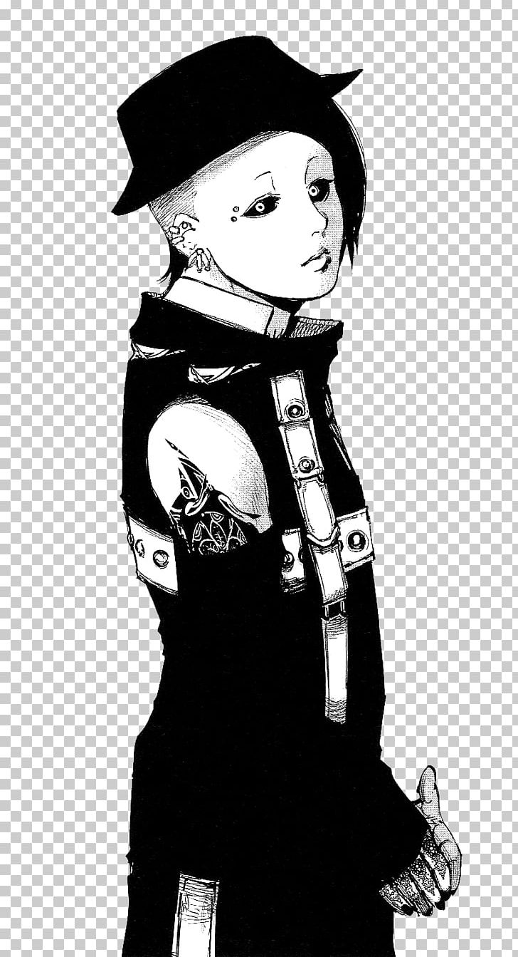 Tokyo Ghoul Fan Art Drawing PNG, Clipart, Art, Black And White, Cartoon, Character, Drawing Free PNG Download