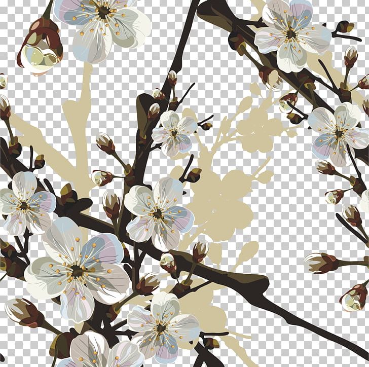Cherry Blossom Paper Flower PNG, Clipart, Blossom, Branch, Branches Vector, Bud, Cherry Free PNG Download