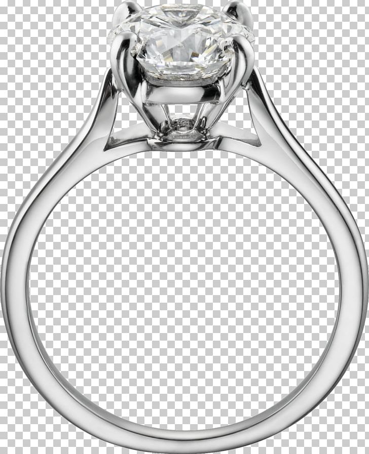 cartier solitaire engagement rings
