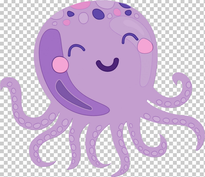 Octopus Giant Pacific Octopus Purple Cartoon Octopus PNG, Clipart, Cartoon, Giant Pacific Octopus, Octopus, Paint, Purple Free PNG Download