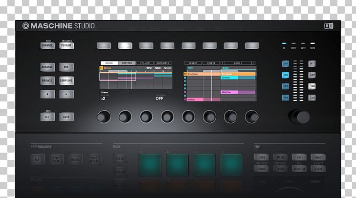 Native Instruments Maschine Studio Native Instruments Maschine Studio Musical Instruments Akai MPC PNG, Clipart, Akai Mpc, Audio Equipment, Digital Audio Workstation, Electronics, Native Instruments Maschine 2 Free PNG Download