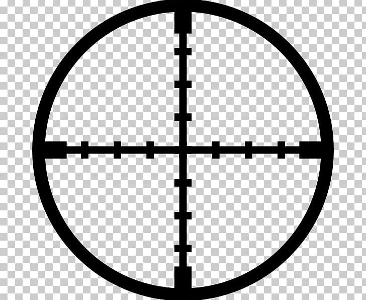 Reticle Telescopic Sight Scalable Graphics PNG, Clipart, Area, Black And White, Circle, Download, Free Content Free PNG Download