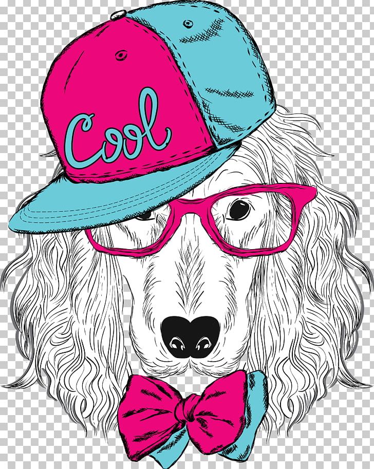 Fashion Sketch Material Animal PNG, Clipart, Cartoon, Clip Art, Design, Dog Like Mammal, Eyewear Free PNG Download