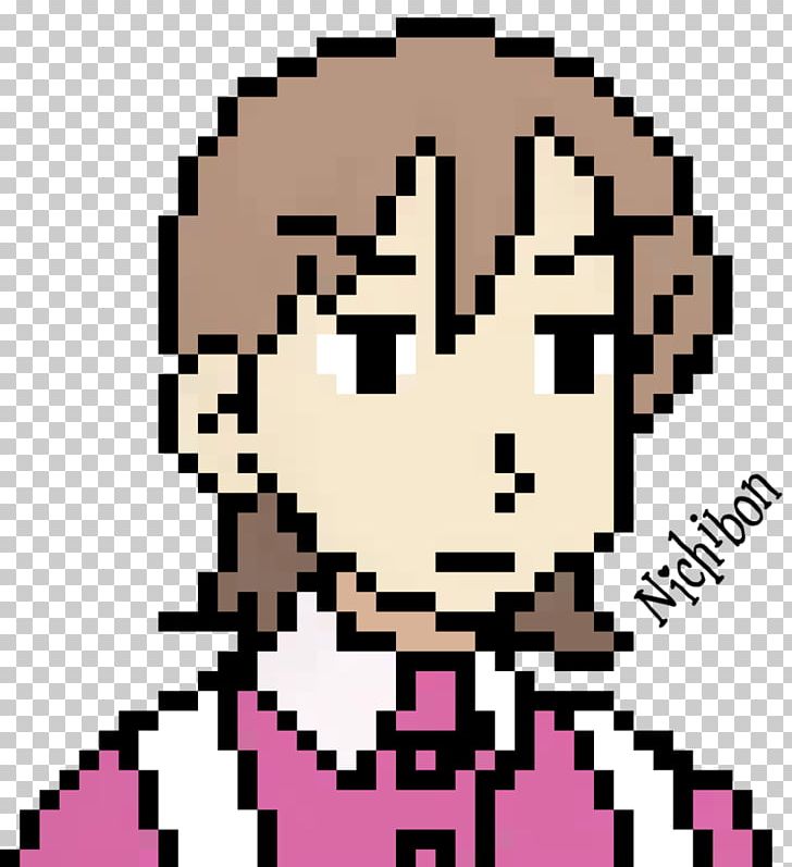 Pixel Art Nichijou PNG, Clipart, Art, Cartoon, Deviantart, Drawing, Face Free PNG Download