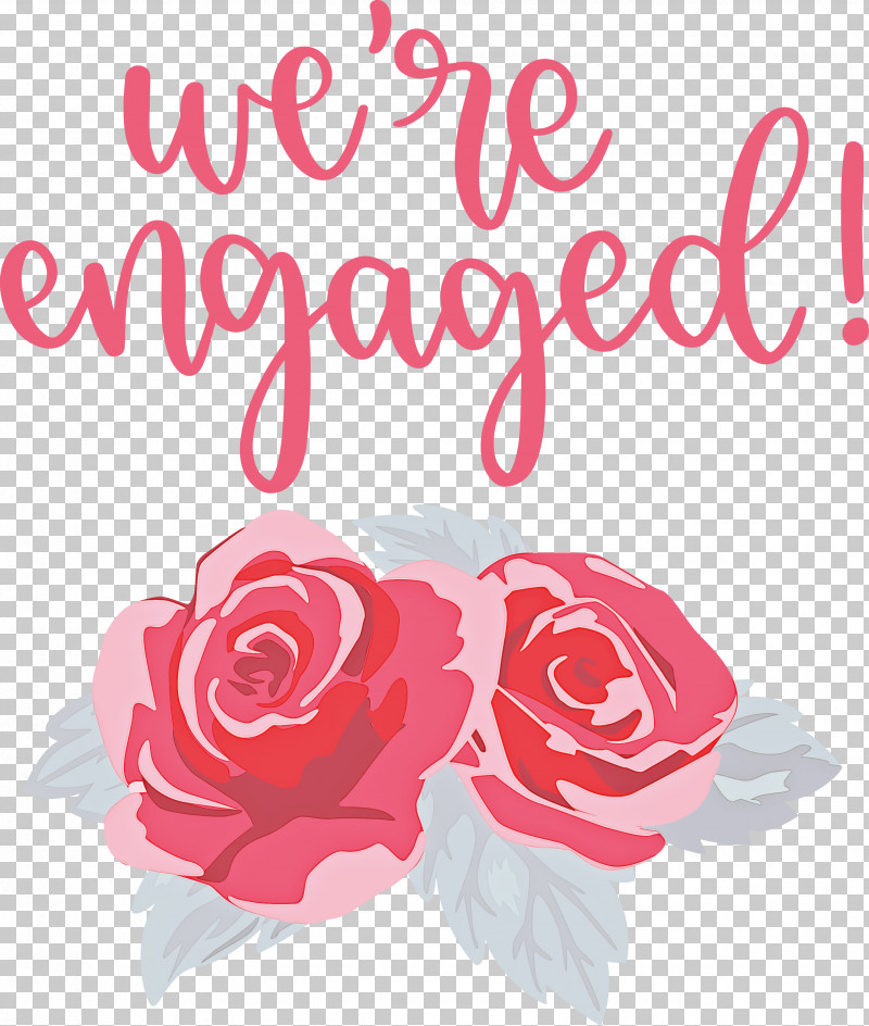 We Are Engaged Love PNG, Clipart, Cut Flowers, Drawing, Floral Design, Flower, Flower Bouquet Free PNG Download