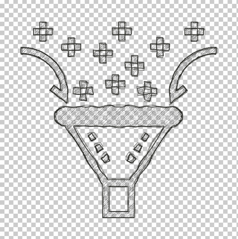 Filtering Icon Funnel Icon Data Management Icon PNG, Clipart, Angle, Data Management Icon, Filtering Icon, Funnel Icon, Line Free PNG Download