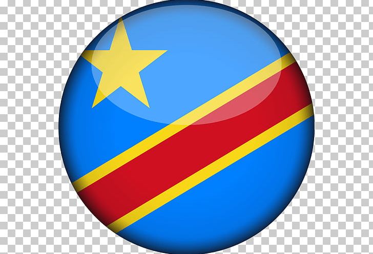 Flag Of The Democratic Republic Of The Congo Gallery Of Sovereign State Flags PNG, Clipart, Ball, Blue, Circle, Congo, Country Flags Free PNG Download