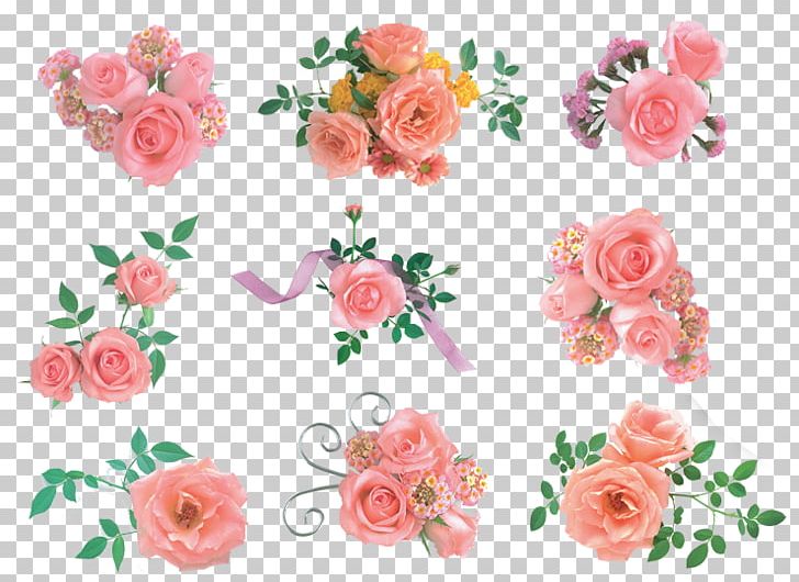 Garden Roses Pink Flower Bouquet PNG, Clipart, Artificial Flower, Cut Flowers, Flora, Floral Design, Floristry Free PNG Download