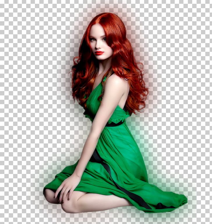 Red Hair Dress Clothing PNG, Clipart, Auburn Hair, Beauty, Brown Hair, Clothing, Color Free PNG Download