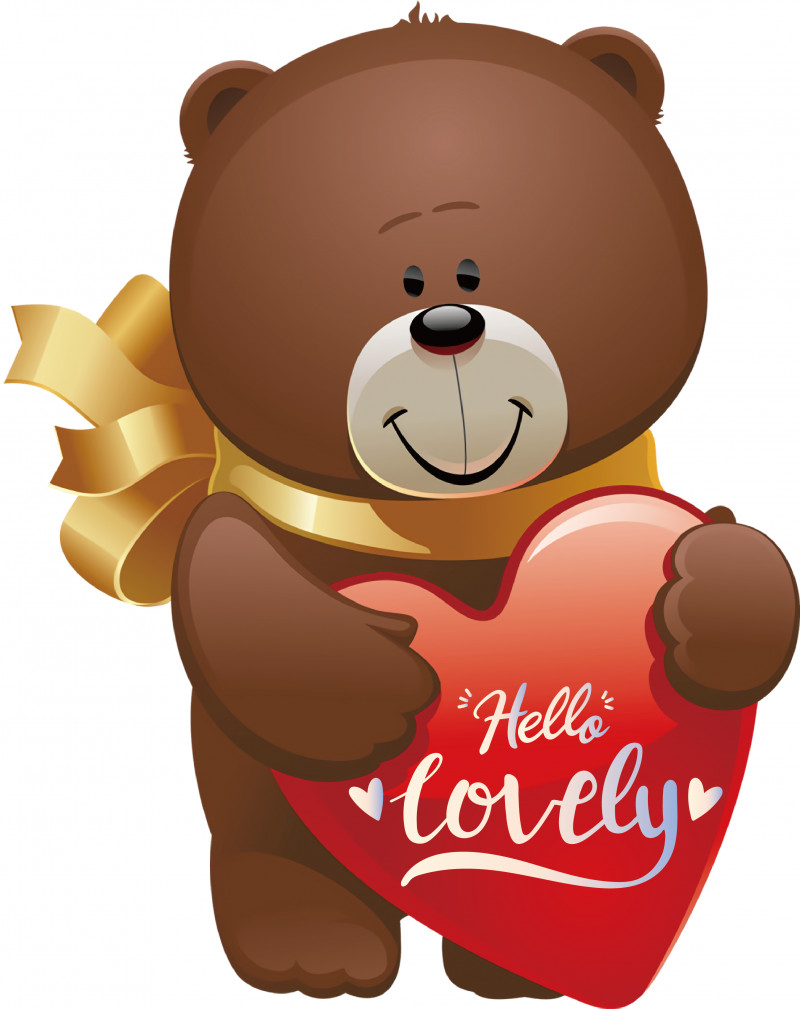 Teddy Bear PNG, Clipart, Bears, Brown Teddy Bear, Greeting Card, Heart, Red Bear Free PNG Download