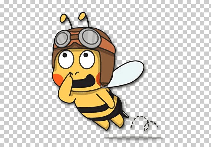 Honey Bee Telegram Sticker WamTam B.V. PNG, Clipart, Artwork, Bee, Cartoon, Film, Honey Free PNG Download