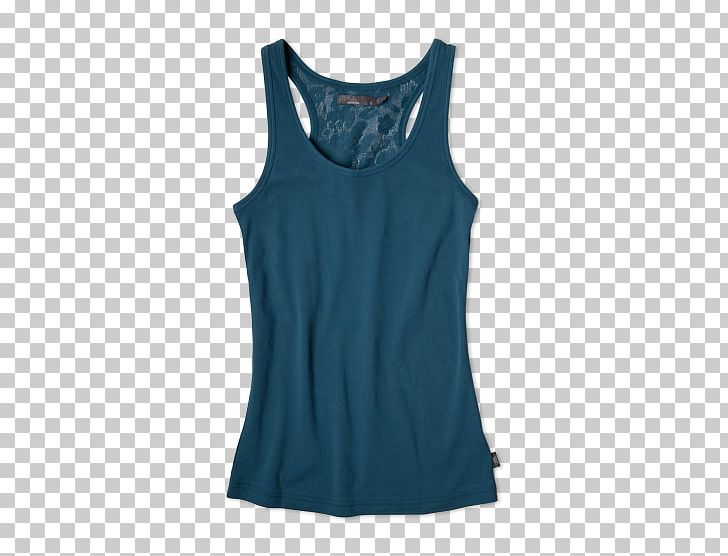 T-shirt Clothing Top Neckline Sleeveless Shirt PNG, Clipart, Active Shirt, Active Tank, Blue, Clothing, Day Dress Free PNG Download
