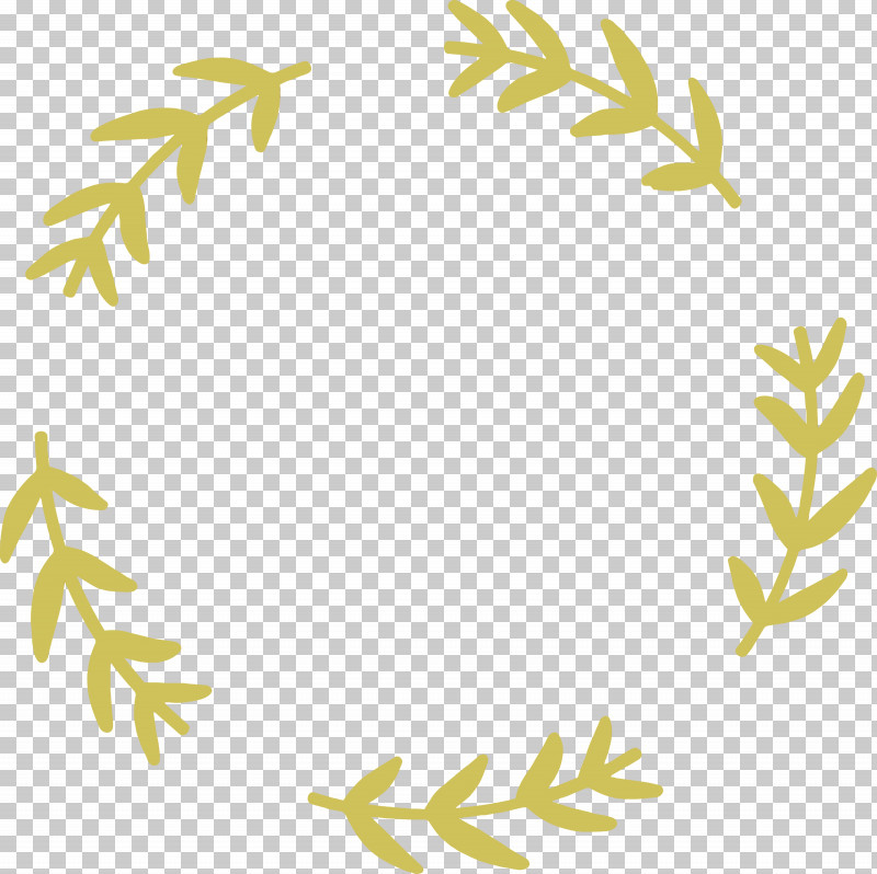 Yellow Plant PNG, Clipart, Floral Frame, Flower Frame, Nature Frame, Paint, Plant Free PNG Download