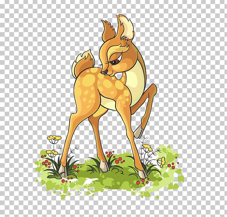 Cartoon PNG, Clipart, Animals, Art, Buckle, Deer, Encapsulated Postscript Free PNG Download