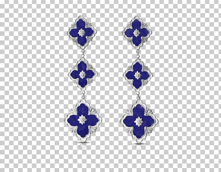 Earring Sapphire Jewellery Colored Gold Buccellati PNG, Clipart, Blue, Body Jewellery, Body Jewelry, Bracelet, Buccellati Free PNG Download