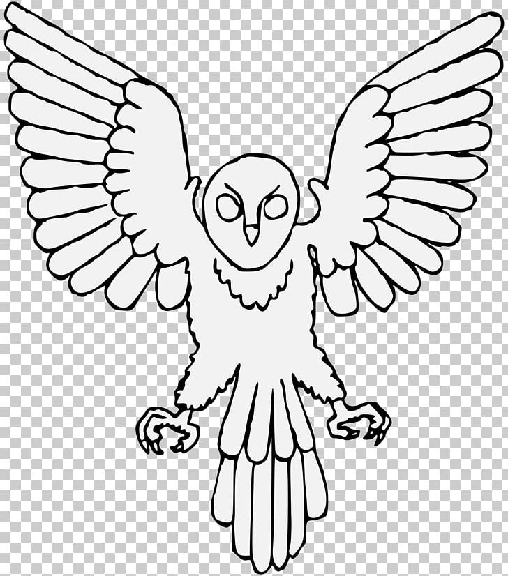 Medieval Heraldry Mirror Owl PNG, Clipart, Art, Artwork, Beak, Bird, Black And White Free PNG Download