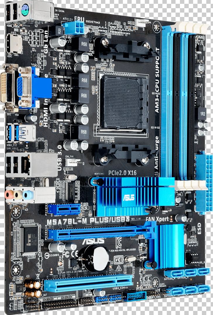 MicroATX Socket AM3+ Motherboard PNG, Clipart, Amd Fx, Asus, Atx, Computer, Computer Accessory Free PNG Download