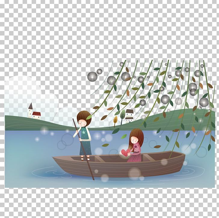 Cartoon Significant Other Illustration PNG, Clipart, Aboard, Animation, Boating, Boats, Boat Vector Free PNG Download