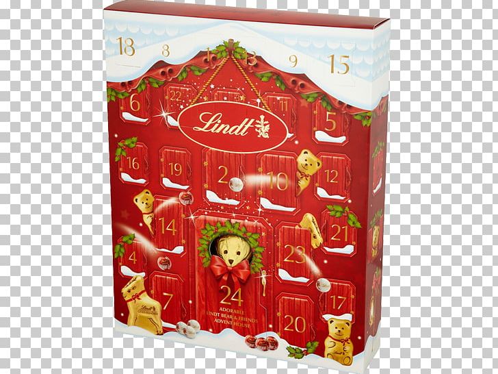 White Chocolate Advent Calendars Lindt & Sprüngli Santa Claus PNG, Clipart, Advent, Advent Calendars, Calendar, Chocolate, Christmas Free PNG Download