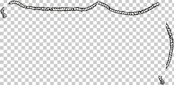 Necklace Body Jewellery Chain Line PNG, Clipart, Anchor Rope, Black And White, Body Jewellery, Body Jewelry, Chain Free PNG Download