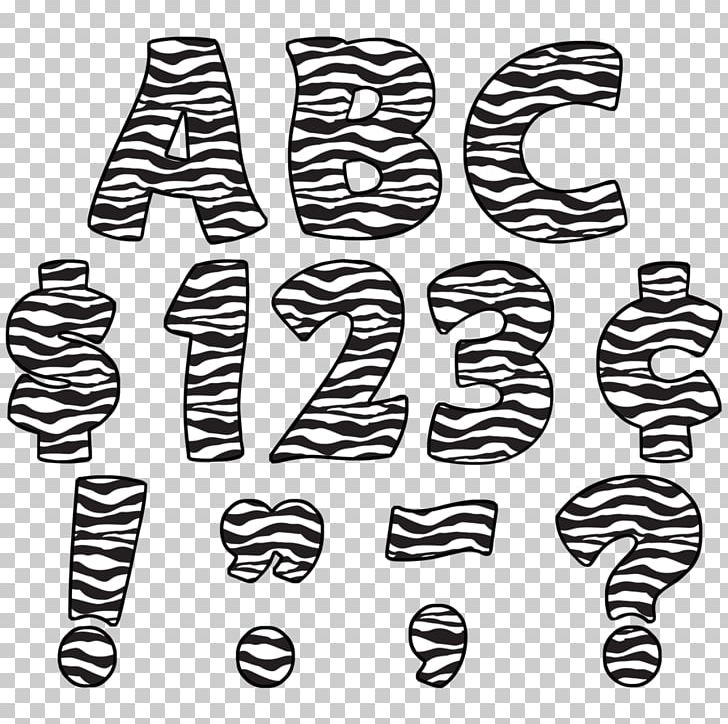 animal print letters clipart to print