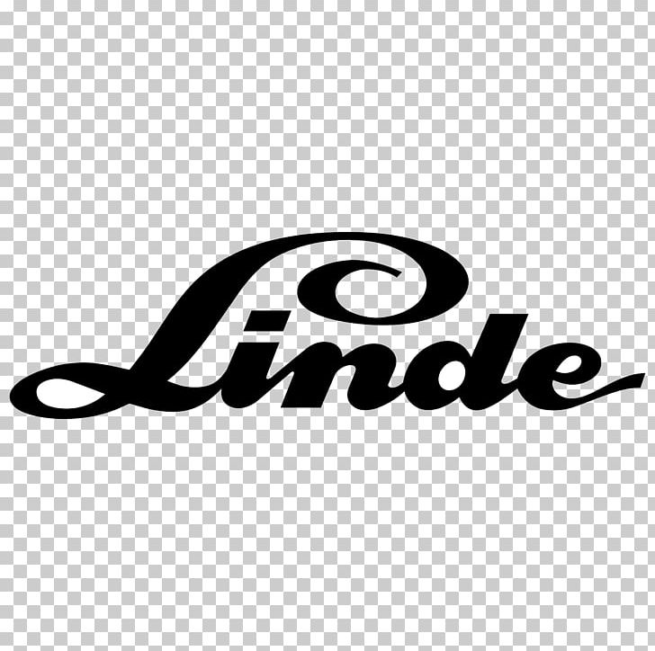 Forklift The Linde Group Logo Graphics Product PNG, Clipart, Area, Associated Food Stores, Black And White, Brand, Chemical Industry Free PNG Download