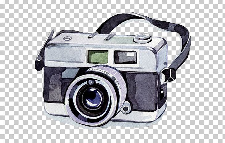 Watercolor Painting Camera Photography Illustration PNG, Clipart, Camera, Camera Accessory, Camera Icon, Camera Lens, Camera Logo Free PNG Download