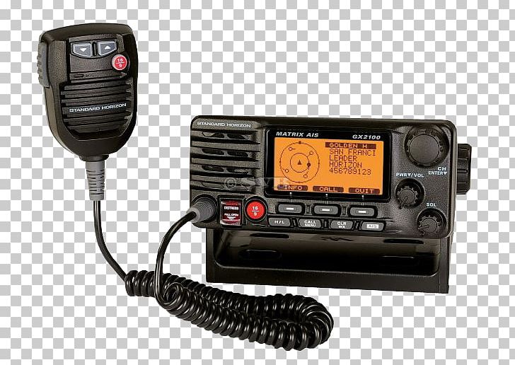 Marine VHF Radio Emergency Position-indicating Radiobeacon Station Automatic Identification System Radio Receiver PNG, Clipart, Audio, Circumnavigation, Communication Device, Computer Hardware, Electronic Device Free PNG Download