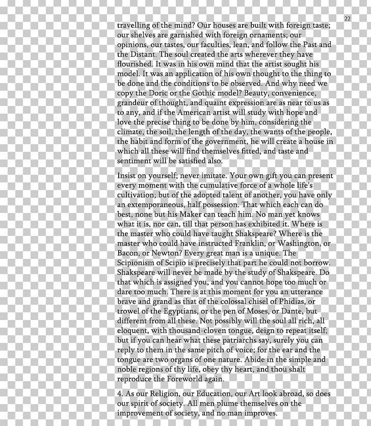 Self-Reliance Down Where The Lonely Poplars Grow Floare Albastră Essays PNG, Clipart, Area, Black And White, Book, Document, Essay Free PNG Download