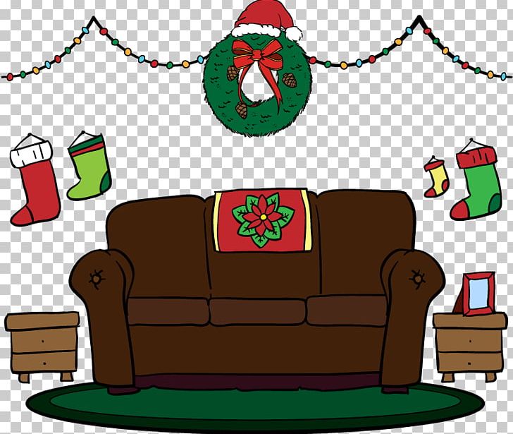 Cartoon Christmas Decorative Elements Sofa PNG, Clipart, Balloon Cartoon,  Cartoon, Cartoon Character, Cartoon Sofa, Christmas Decoration