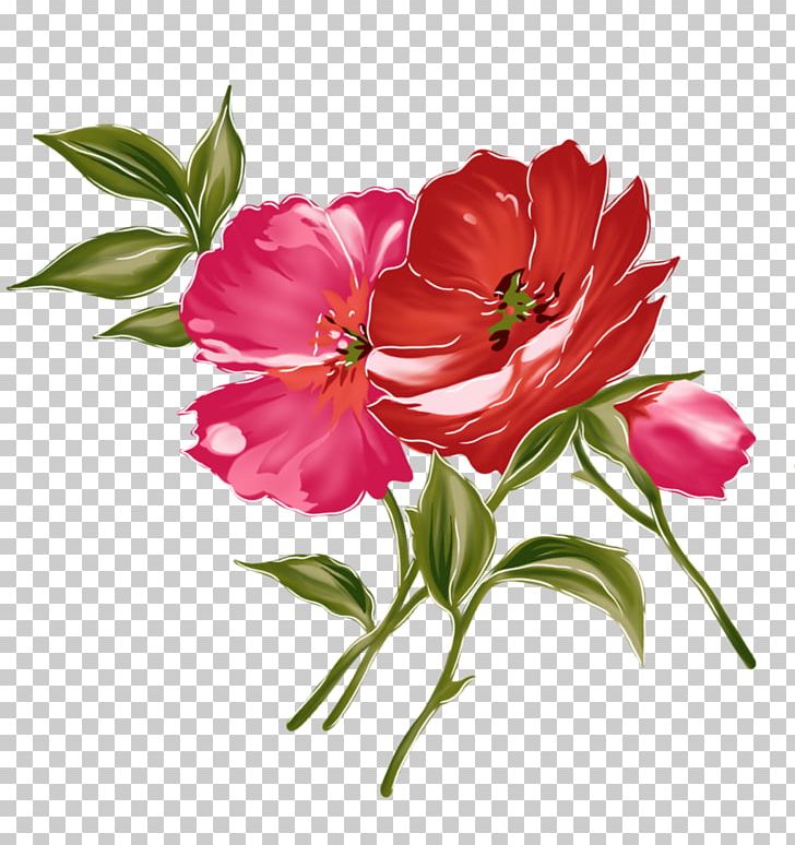Flower Watercolor Painting Red PNG, Clipart, Annual Plant, Art, Color, Flower Arranging, Herbaceous Plant Free PNG Download