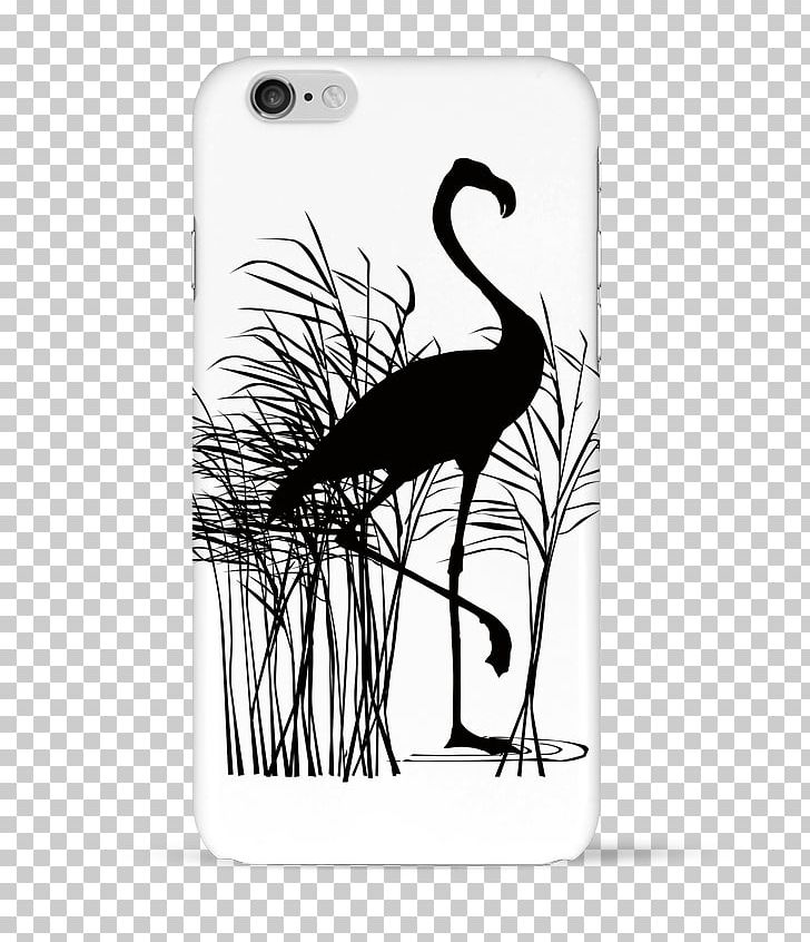 IPhone 6 Greater Flamingo Beak IPhone 7 Textile PNG, Clipart, Animals, Beak, Bird, Black And White, Embroidery Free PNG Download