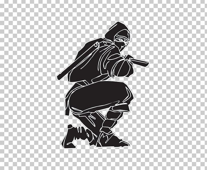 Ninja PNG, Clipart, Art, Black, Black And White, Canvas, Cartoon Free PNG Download