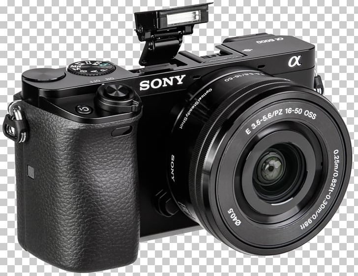 Sony α5000 Sony Alpha 6300 Mirrorless Interchangeable-lens Camera 索尼 PNG, Clipart, Black, Camera Lens, Cameras , Digital Camera, Digital Cameras Free PNG Download