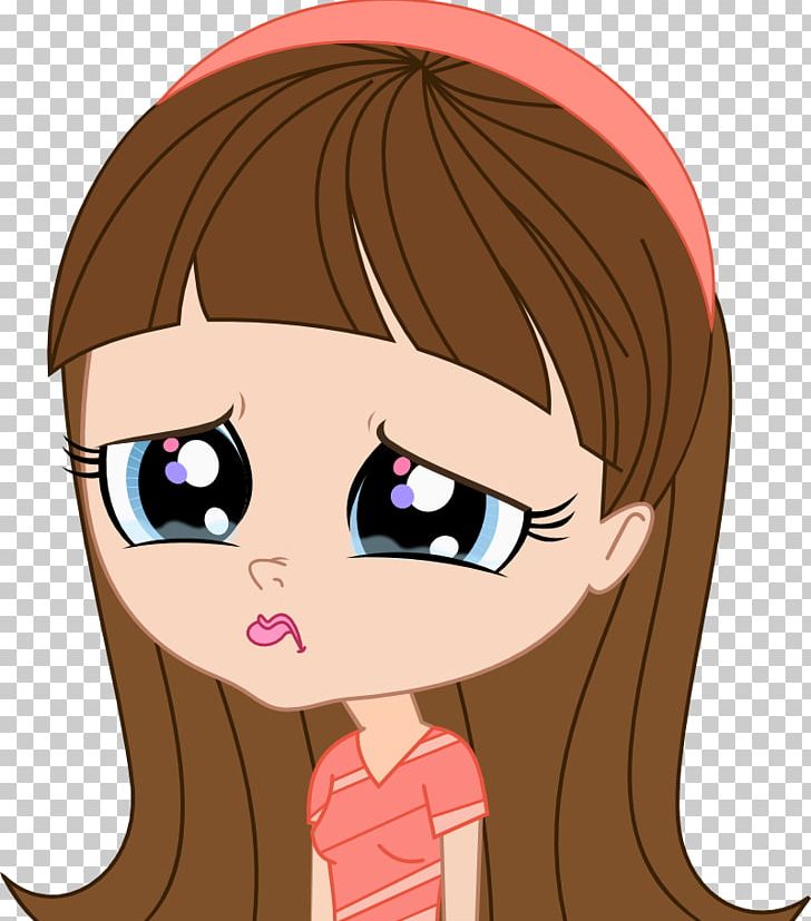 Littlest Pet Shop Blythe Eye Crying PNG, Clipart, Blythe, Brown Hair