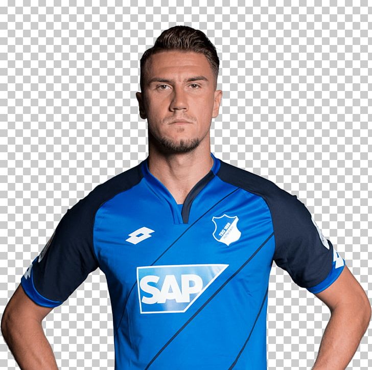 Steven Zuber TSG 1899 Hoffenheim Jersey Sport Football PNG, Clipart, Blue, Clothing, Electric Blue, Football, Jersey Free PNG Download