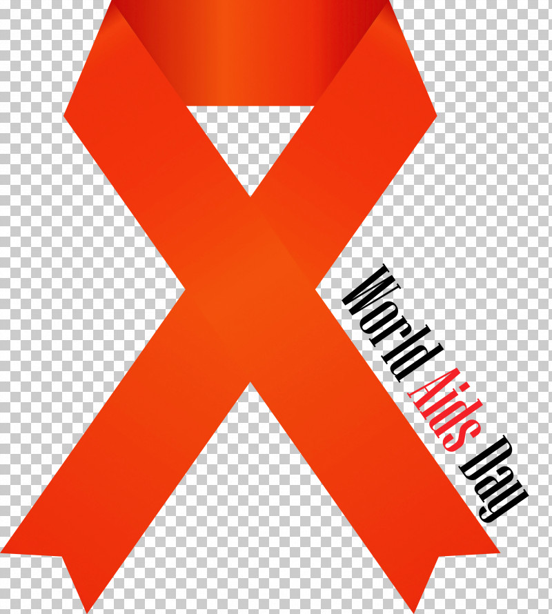 World Aids Day PNG, Clipart, Line, Logo, Orange, Red, Symbol Free PNG Download